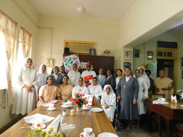 Birthday of Fr. Salu at MYC