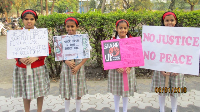 AMAR # 310 Aux-Ahmednagar says YES to peace