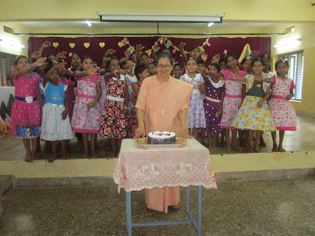 AMAR # 629 Sr. Beatrice celebrates her 80th birthday