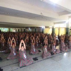 AMAR # 829 International Yoga Day in Aux-Wadala!