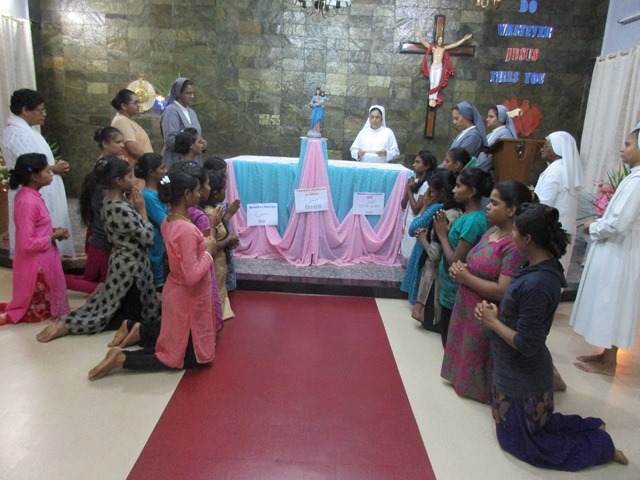 AMAR # 869 Marian Month at Laura Vicuna Niwas, Ahmednagar!