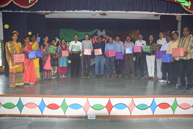 AMAR # 1008 Workers’ Day and Diwali celebration at Auxilium Baroda!