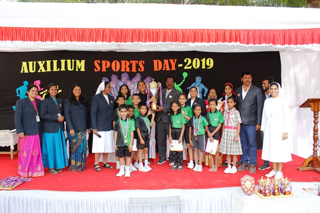 AMAR # 1103 Sports Day at Auxilium Ahmednagar!