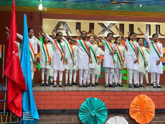 AMAR # 1136 Republic Day at Auxilium Pali Hill, Bandra!