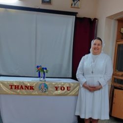 AMAR # 1243 Farewell wishes to Sr. Phyllis Neves!