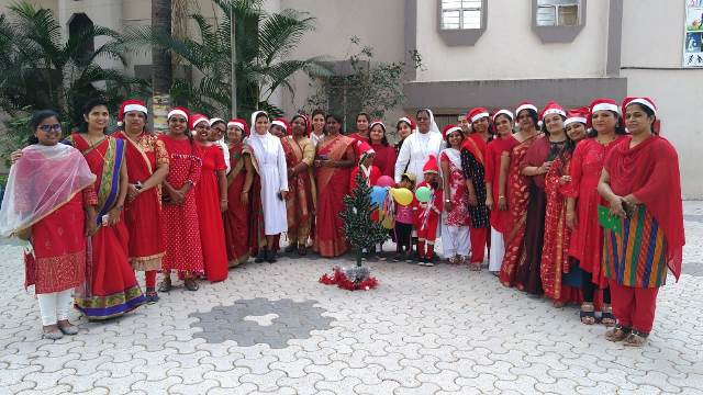AMAR # 1312 Christmas celebration@ Auxilium School Ahmednagar