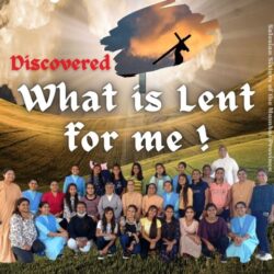 AMAR # 1612 Nashik Youth discovering the meaning of LENT