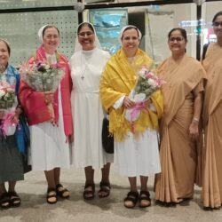 AMAR # 1690 THE MAIDEN VISIT OF OUR SUPERIOR GENERAL  MOTHER CHIARA CAZZUOLA  (INB PROVINCE)
